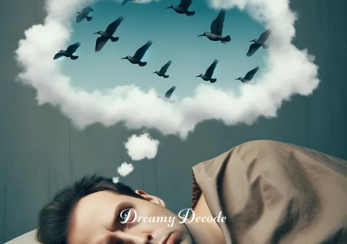 bird attack dream meaning _ A person