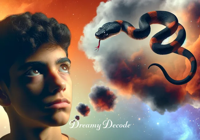 black and orange snake dream meaning _ The dreamer