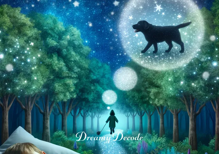 black dog dream meaning _ The child