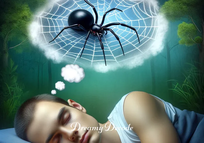 black widow in dream meaning _ The focus shifts to the dreamer