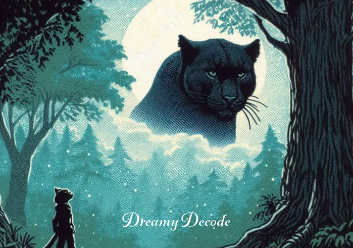 friendly black panther dream meaning _ The final scene shows the black panther fading into the forest, leaving the dreamer looking contemplative yet empowered. This signifies the dreamer's readiness to face life's challenges with the wisdom and strength gained from their encounter with the friendly black panther.