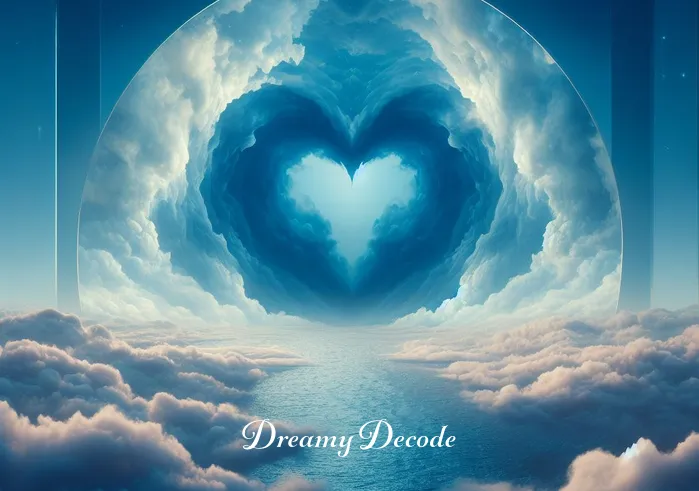 blue dream jhene aiko lyrics meaning _ The third image captures a surreal dreamscape, where the sky and ocean merge into a vast expanse of blue, embodying the song