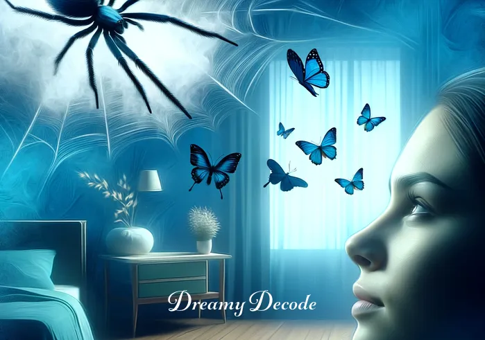 blue spider dream meaning _ The dreamer