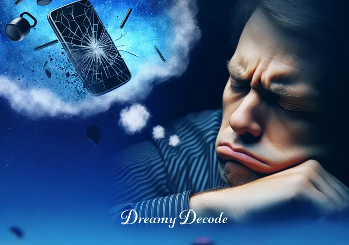 broken phone dream meaning _ The dream intensifies, showing the person