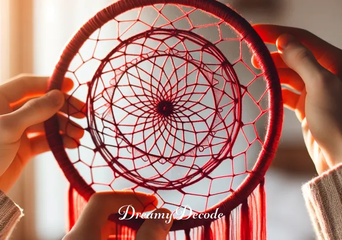 color dream catcher meaning _ A person