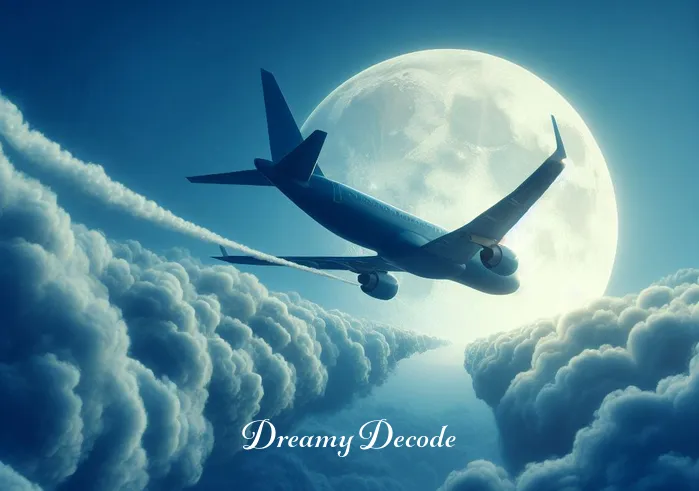 seeing a plane crash dream meaning _ In the dream, the airplane stabilizes after the turbulence, flying smoothly once again against a backdrop of fluffy white clouds, representing the dreamer